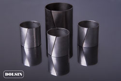 Rasching ringe af metal