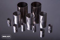 Rasching ringe af metal